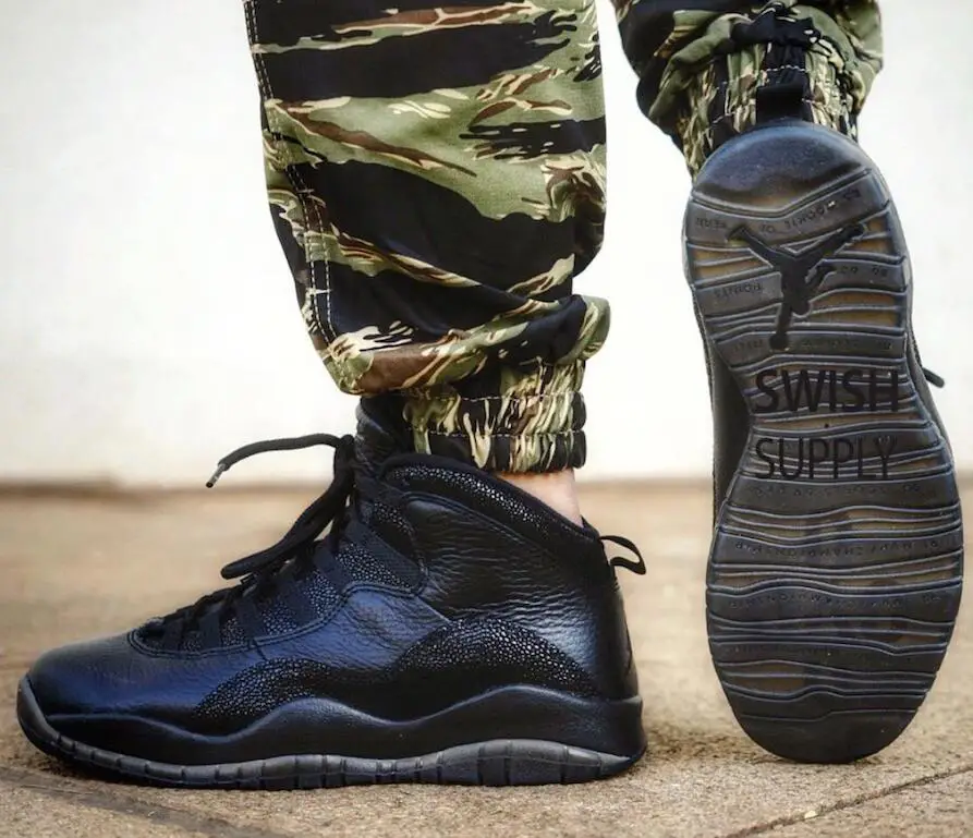 Nike Air Jordan 10 OVO Black 2016