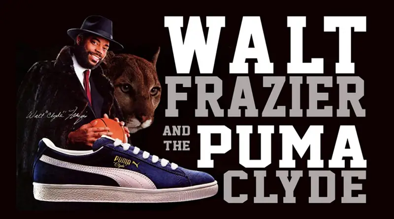 Walt Frazier et sa PUMA Clyde