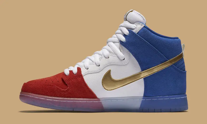 Nike SB Dunk High Tricolor