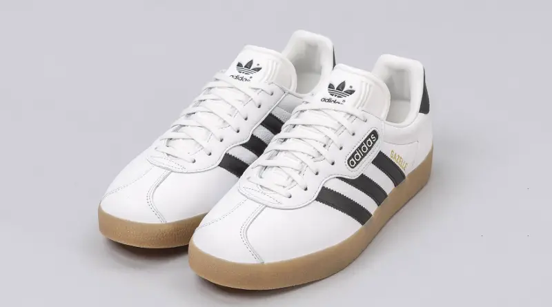 adidas Gazelle Super Vintage blanche et noire