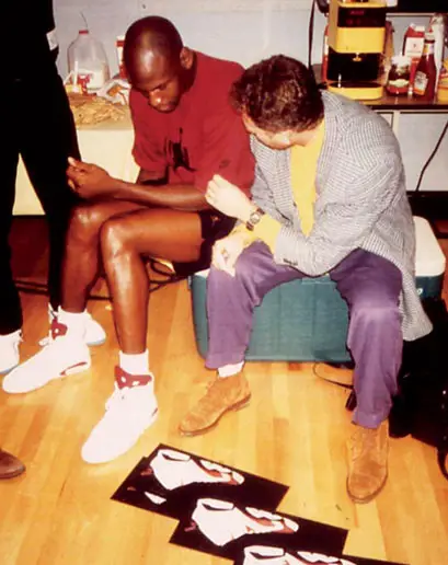 Michael Jordan et Tinker Hatfield