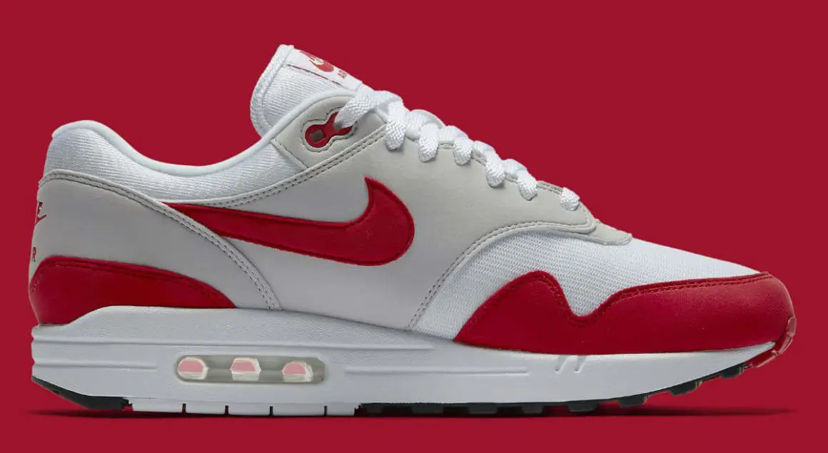 Nike Air Max 1 "Anniversary" White/University Red