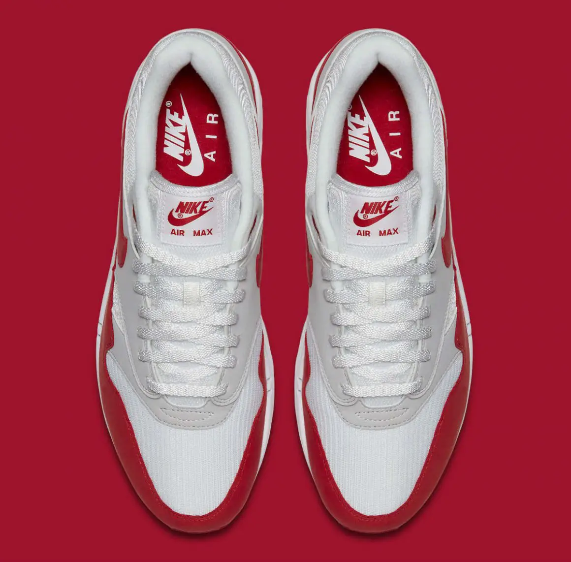 Nike Air Max 1 "Anniversary" White/University Red