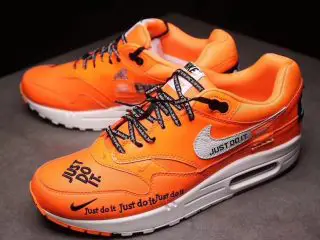 Nike Air Max 1 "Just Do It" orange