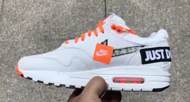 Nike Air Max 1 "Just Do It" blanche