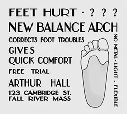 The New Balance Arch Support Company
