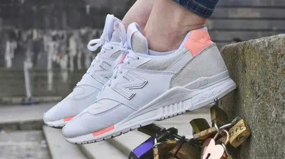 New Balance WL840WF blanche et rose