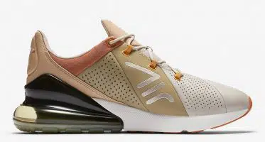 Nike Air Max 270 beige, marron et vert olive