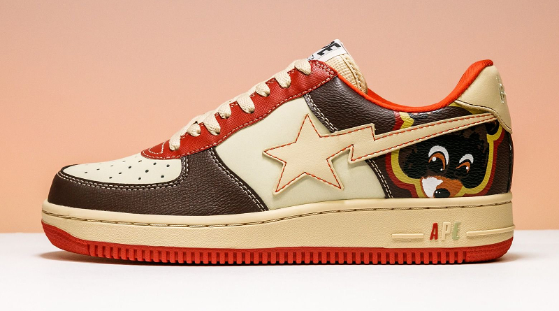 Kanye West x Bathing Ape Bapesta Low