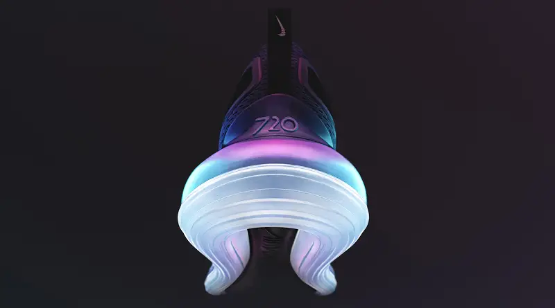 Nike Air Max 720 - Vue de dos