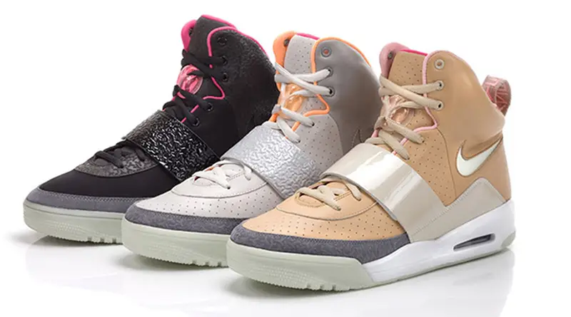 Les 3 coloris originaux de la Nike Air Yeezy 1