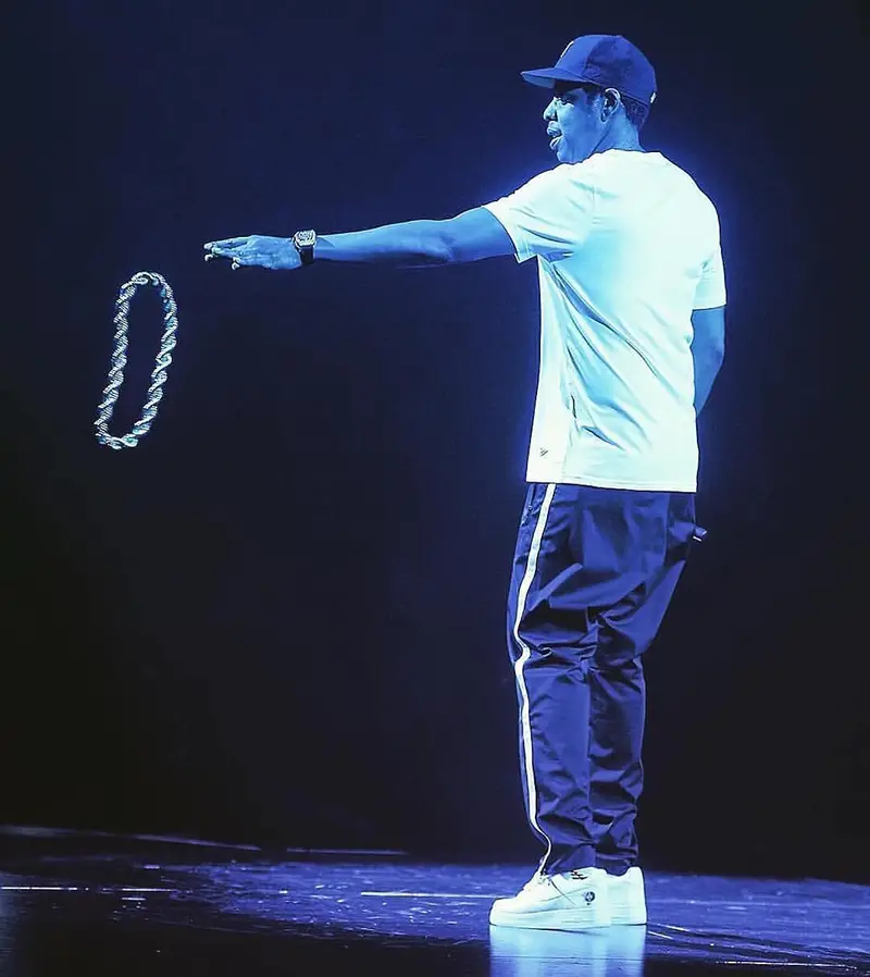 Jay-Z et ses AF1 "Roc-A-Fella"