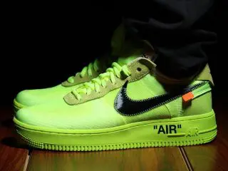 Off-White x Nike Air Force 1 ‘’Volt’’