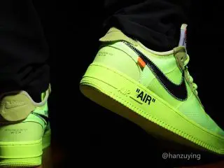 Off-White x Nike Air Force 1 ‘’Volt’’