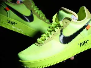 Off-White x Nike Air Force 1 ‘’Volt’’