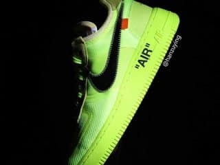 Off-White x Nike Air Force 1 ‘’Volt’’