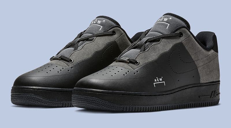 A-COLD-WALL* x Nike Air Force 1 Low Black