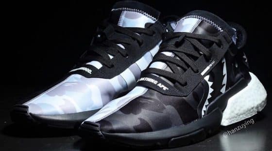 BAPE x Neighborhood x adidas POD-S3.1