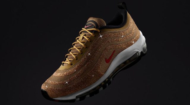 air max 97 gold swarovski