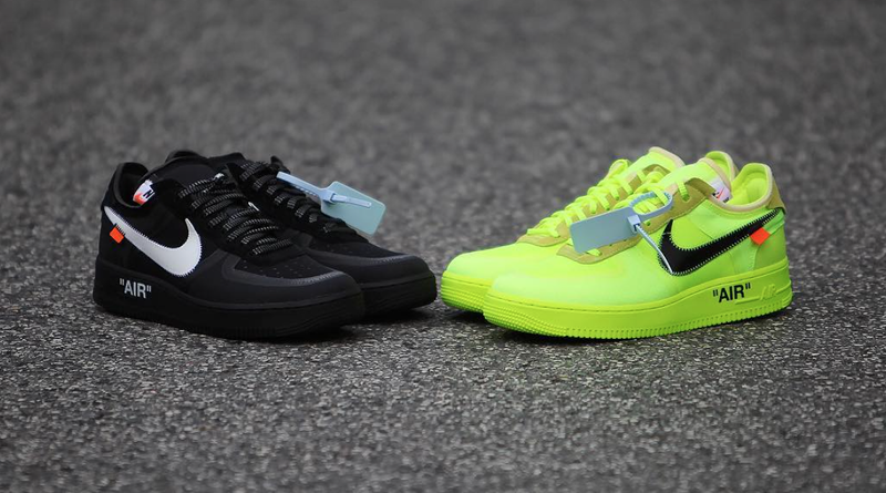 air force one off white fluo