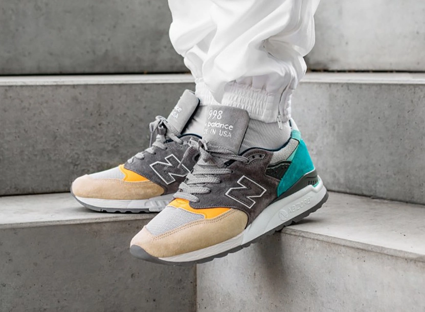 New Balance 998 ‘’Made in USA’’ ‘’Sand and Aqua’’