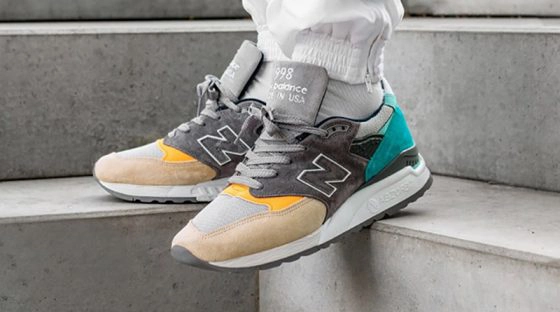 New Balance 998 ‘’Made in USA’’ ‘’Sand and Aqua’’