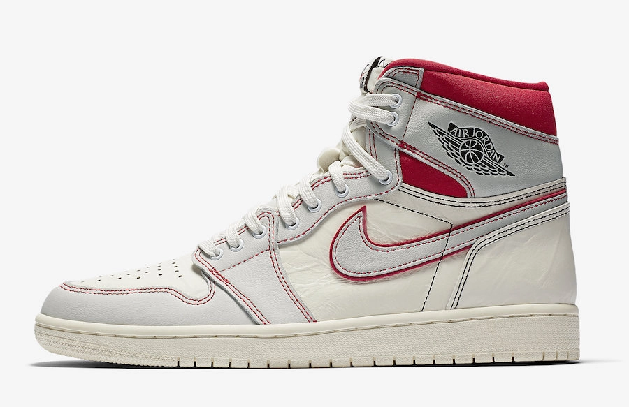 Air Jordan 1 Retro High OG ‘’Sail/Black-Phantom-University Red’’