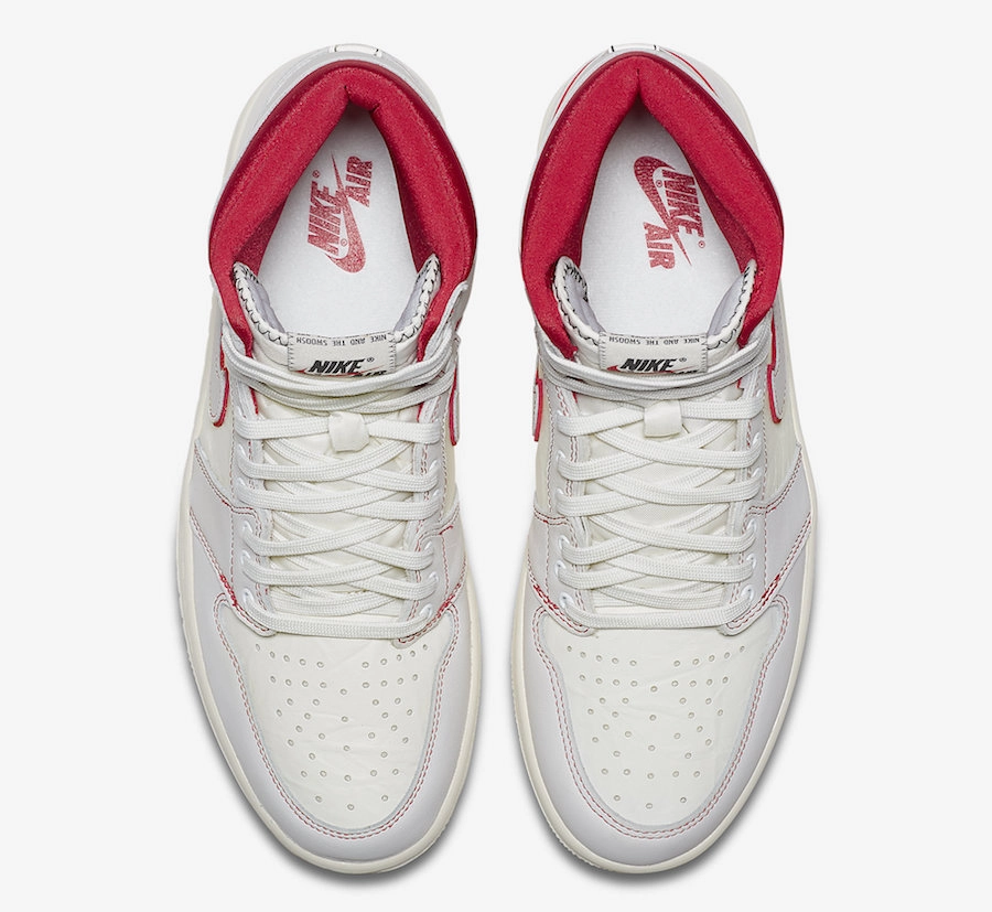 Air Jordan 1 Retro High OG ‘’Sail/Black-Phantom-University Red’’