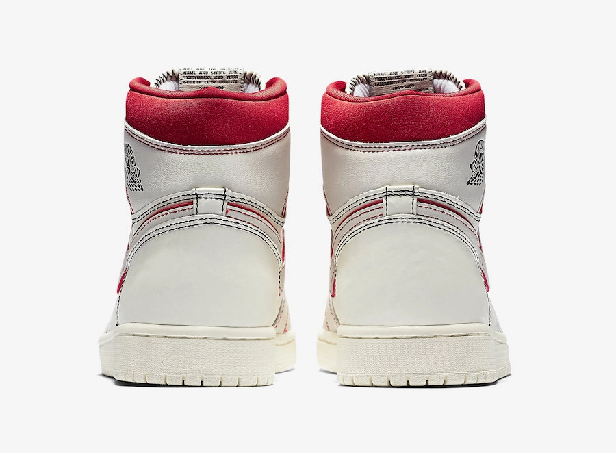 Air Jordan 1 Retro High OG ‘’Sail/Black-Phantom-University Red’’
