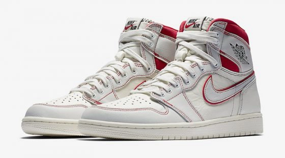 Air Jordan 1 Retro High OG ‘’Sail/Black-Phantom-University Red’’