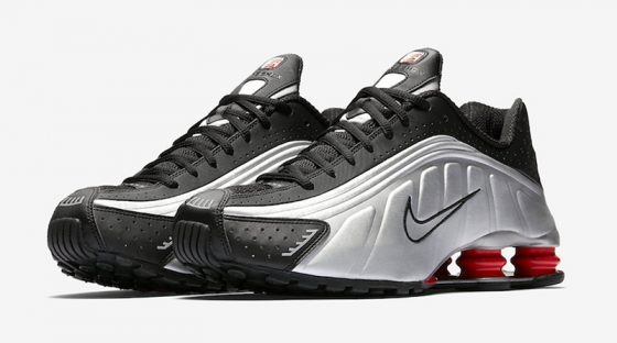 Nike Shox R4 OG ‘’Black/Metallic Silver/Max Orange’’