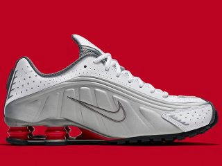 Nike Shox R4 OG ‘’White/Metallic Silver/Comet Red’’