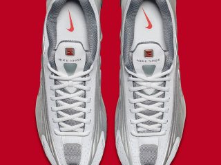 Nike Shox R4 OG ‘’White/Metallic Silver/Comet Red’’