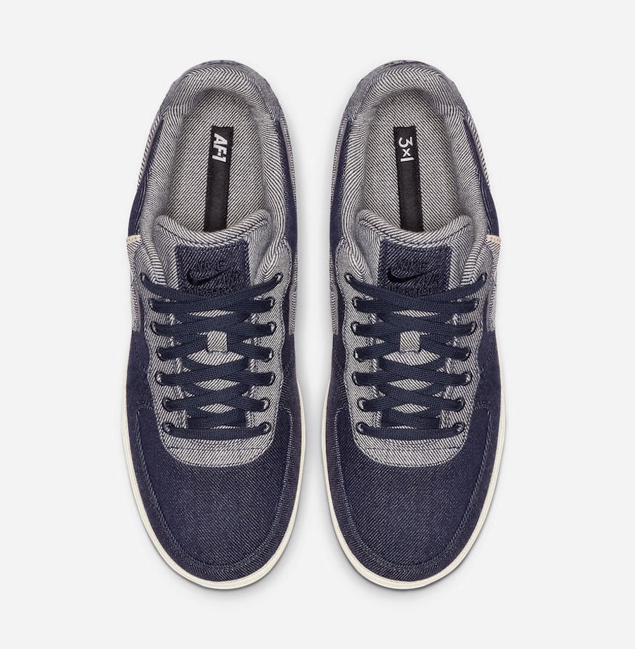 3x1 x Nike Air Force 1 Low ‘’Raw Indigo’’