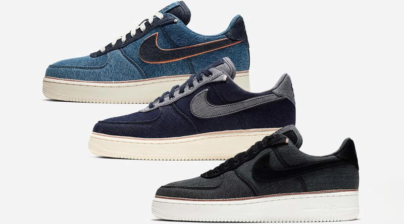3×1 x Nike Air Force 1 ‘’Selvedge Denim’’ Pack