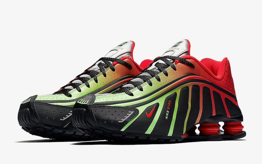 Neymar x Nike Shox R4 ‘’Black/Challenge Red’’