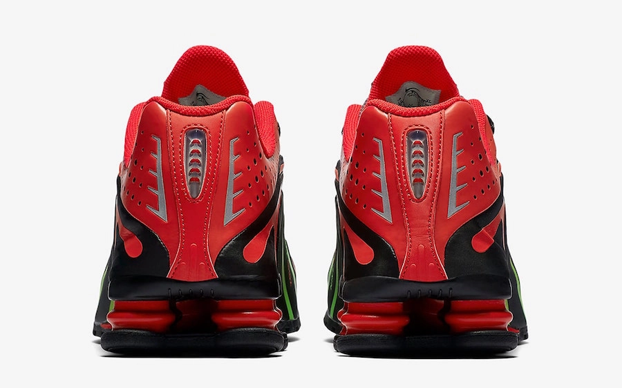 Neymar x Nike Shox R4 ‘’Black/Challenge Red’’