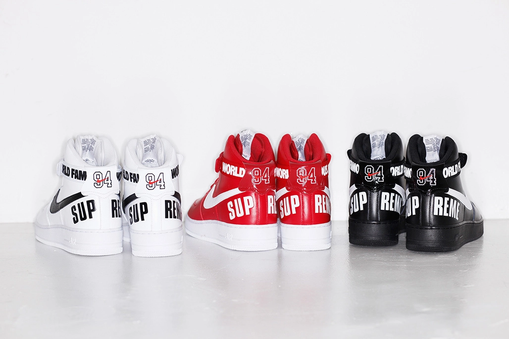 SUPREME x Nike Air Force 1 High ‘’World Famous’’
