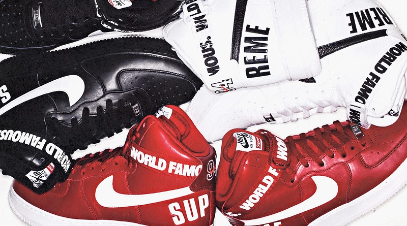 SUPREME x Nike Air Force 1 High ‘’World Famous’’ Pack
