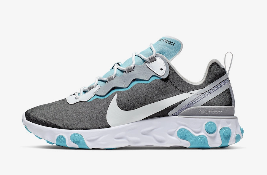 Nike React Element 55 ‘’Pure Platinum/Wolf Grey’’