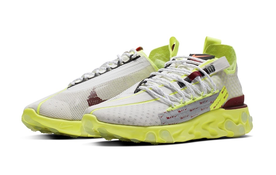 Pure Platinum/Team Red-Volt Glow