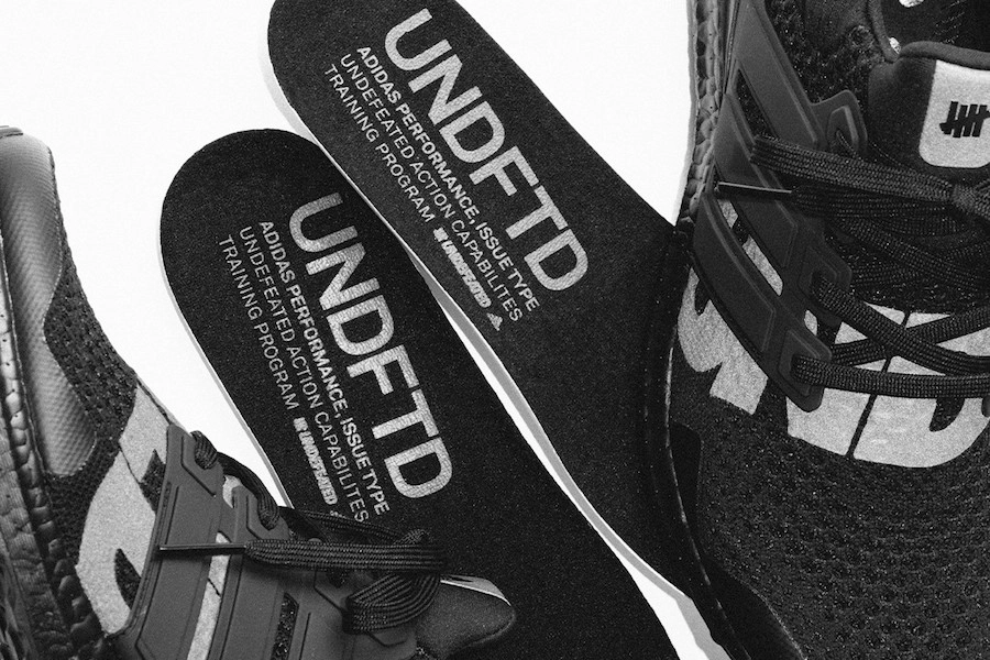Undefeated x adidas Ultraboost ‘’Blackout’’