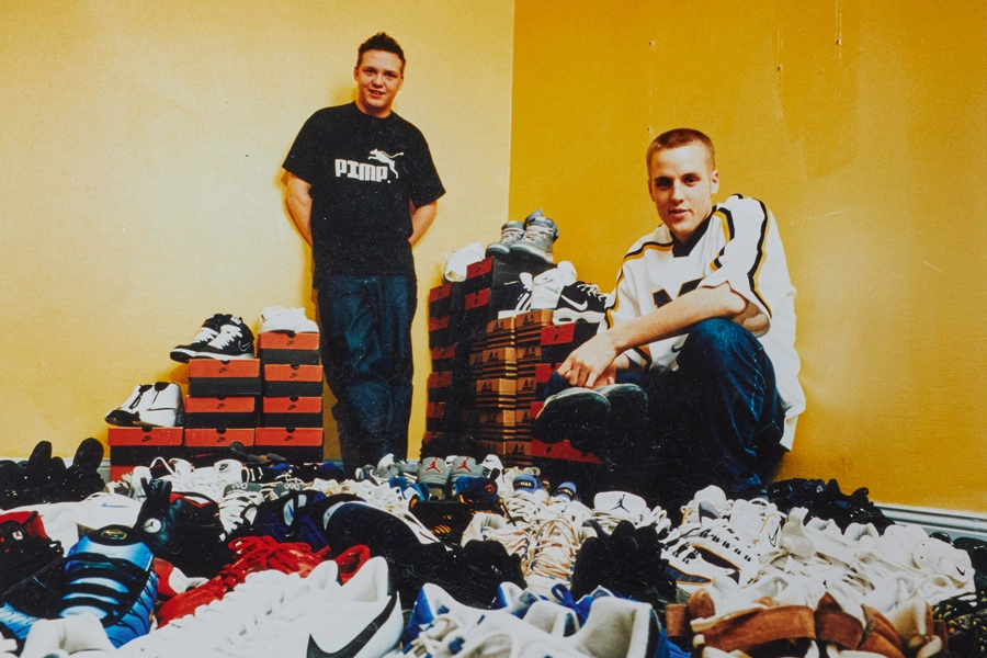 Erik Fagerlind et Peter Janson en 1999