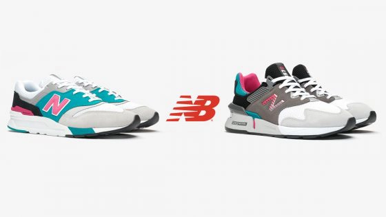 New Balance 997 - Grey/Green/Pink Pack