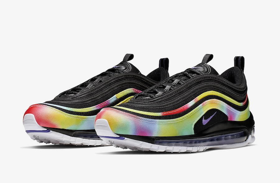 Nike Air Max 97 ‘’Tie-Dye’’ - Black