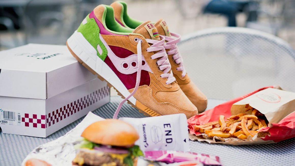 END Clothing x Saucony Shadow 5000 "Burger" - 2014