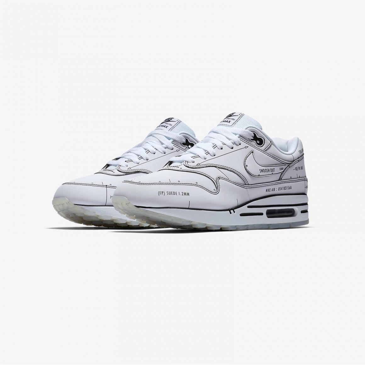 Nike Air Max 1 Tinker ‘’Schematic’’ ‘’Sketch To Shelf’’