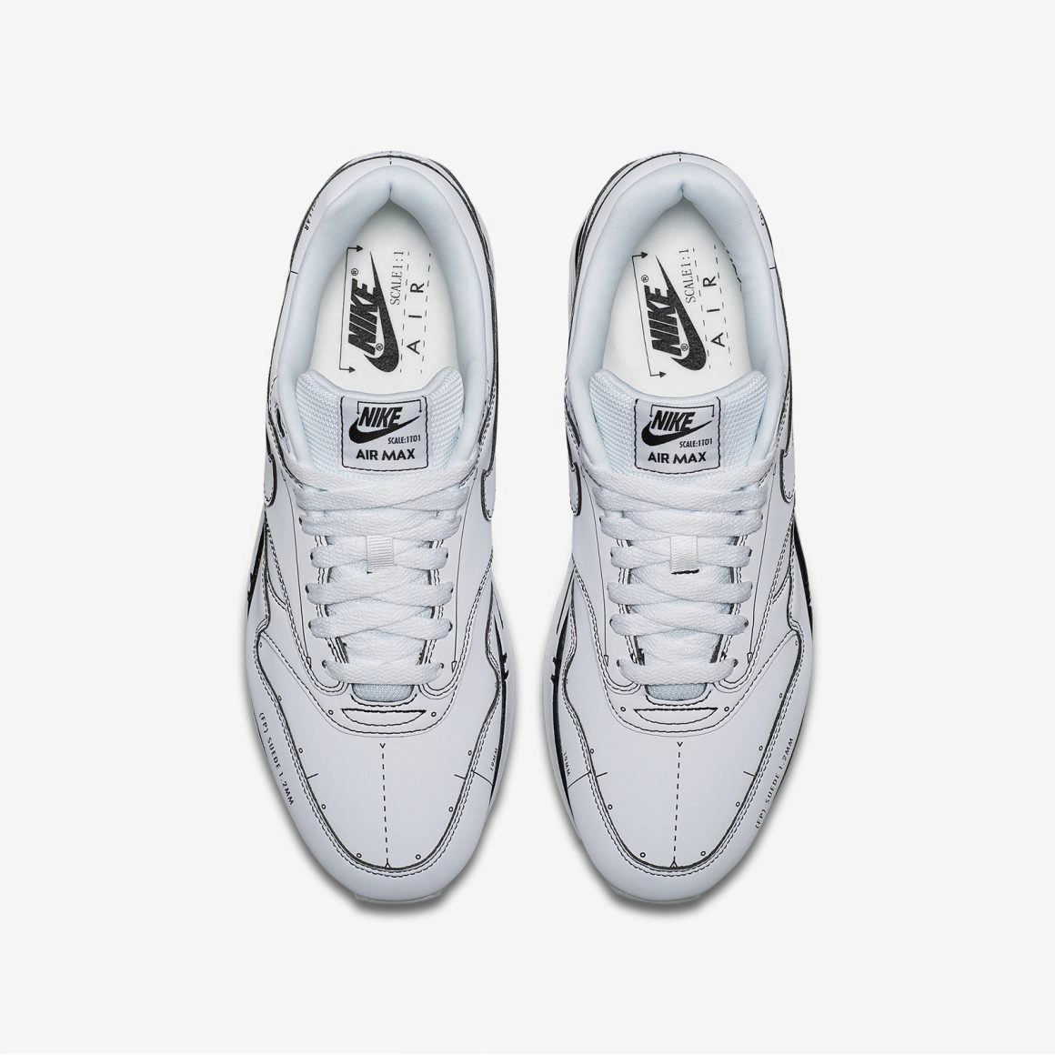 Nike Air Max 1 Tinker ‘’Schematic’’ ‘’Sketch To Shelf’’