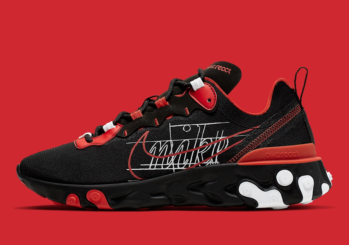 Nike React Element 55 ‘’Script Swoosh’’