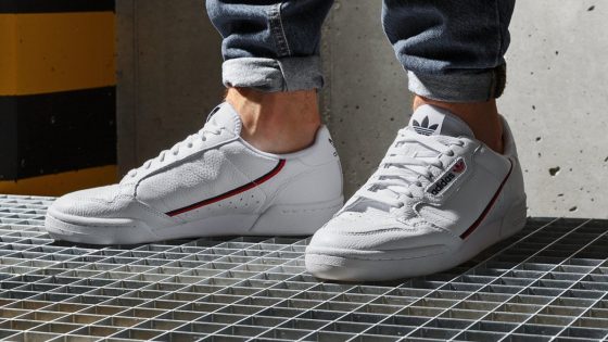 adidas Continental 80 ‘’Cloud White/Scarlet/Collegiate Navy’’